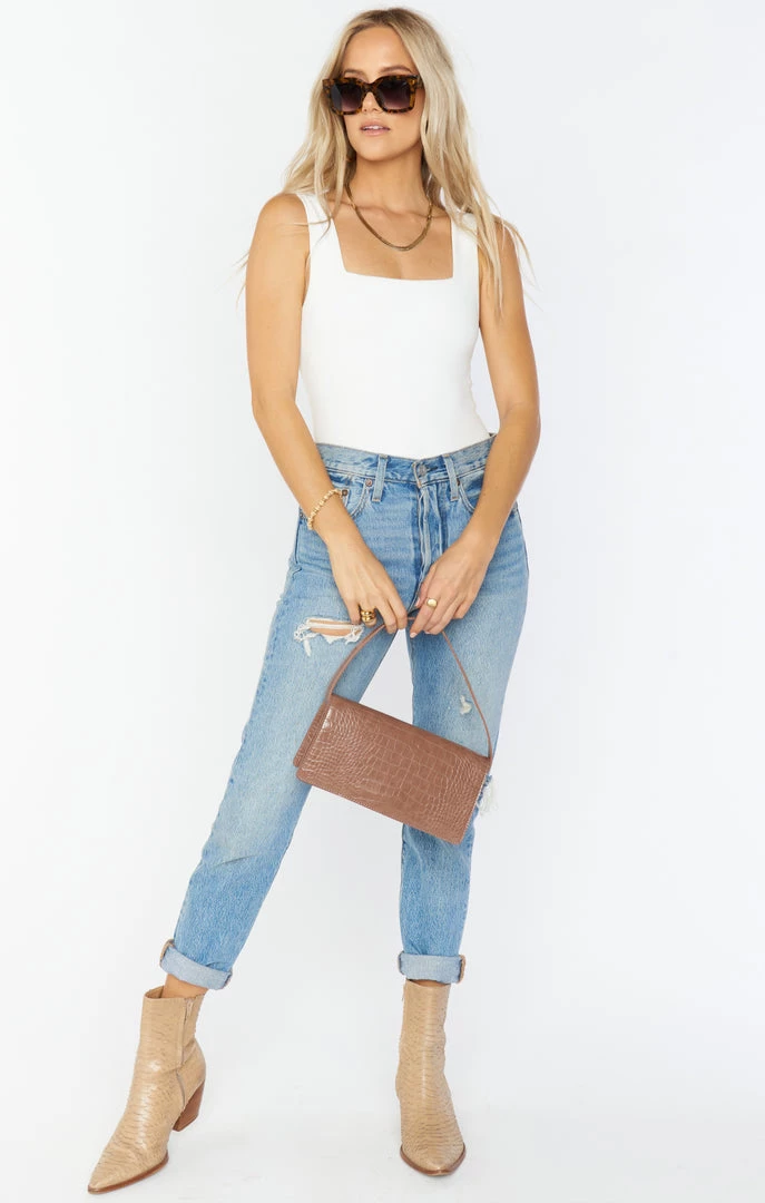 Show Me Your Mumu Dory Bodysuit ~ Bone Stretch 6 Show Me Your Mumu Dory Bodysuit ~ Bone Stretch