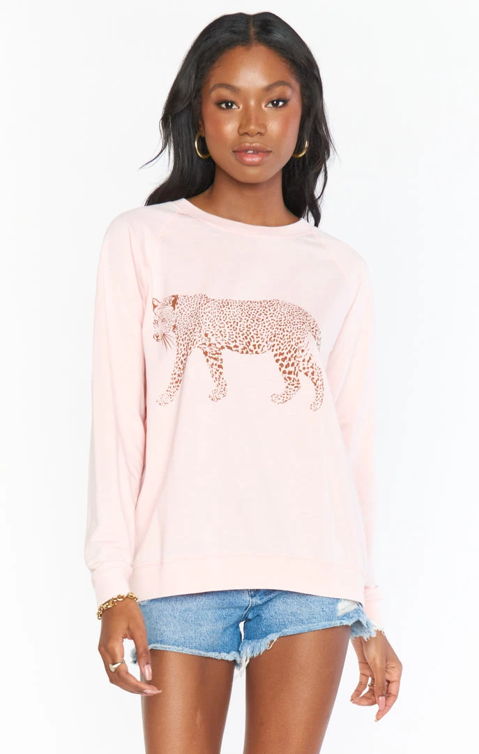 Show Me Your Mumu Posie Pullover ~ Jungle Leopard Graphic 12 Show Me Your Mumu Posie Pullover ~ Jungle Leopard Graphic