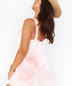 Show Me Your Mumu Marisa Dress ~ Twisted Tie Dye Pink