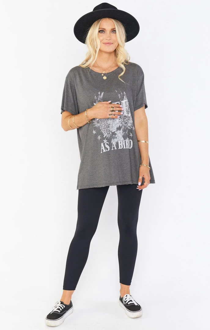 Show Me Your Mumu Airport Tee ~ Free As A Bird Graphic 7 Show Me Your Mumu Airport Tee ~ Free As A Bird Graphic