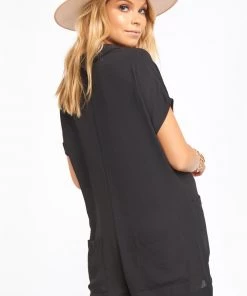 Show Me Your Mumu Yvette Romper ~ Black New Mu