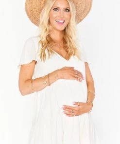 Show Me Your Mumu Cia Mini Dress ~ Cream