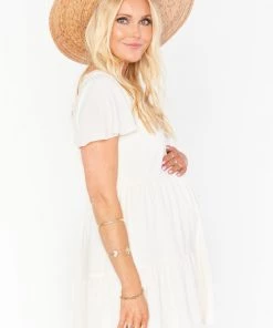 Show Me Your Mumu Cia Mini Dress ~ Cream