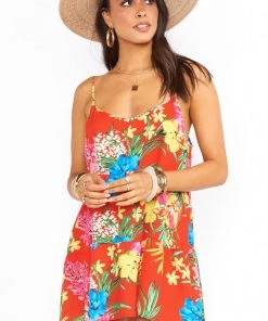 Show Me Your Mumu Caroline Mini Dress ~ Tropical Tango New Mu