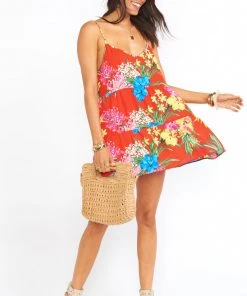 Show Me Your Mumu Caroline Mini Dress ~ Tropical Tango New Mu