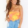 Show Me Your Mumu Desert Scarf Top ~ Golden Hour Tie Dye