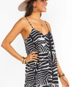 Show Me Your Mumu Rascal Romper ~ Zebra King