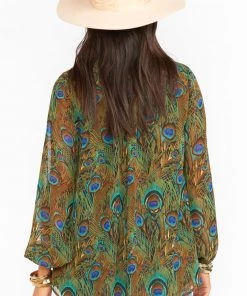 Show Me Your Mumu Alicia Tunic ~ Original Peacock New Mu