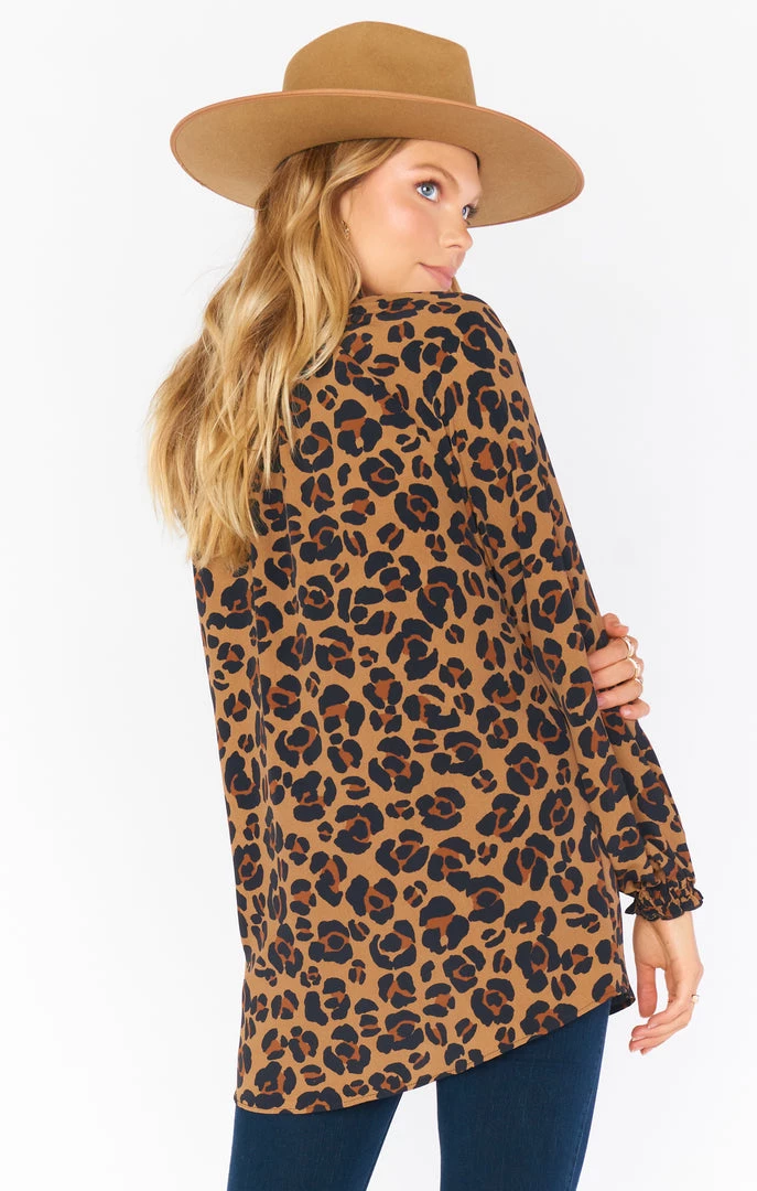 Show Me Your Mumu Charlene Tunic ~ Caramel Cheetah Tops 5 Show Me Your Mumu Charlene Tunic ~ Caramel Cheetah Tops