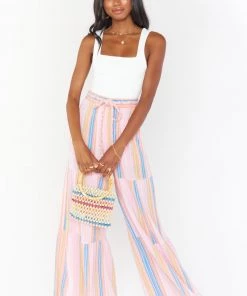 Show Me Your Mumu New Mu Serafina Pants ~ Paradise Stripe