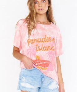 Show Me Your Mumu Airport Tee ~ Paradise Island Graphic