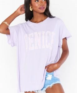 Show Me Your Mumu Airport Tee ~ Venice Graphic Tops