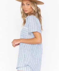 Show Me Your Mumu Disilvio Shorts ~ Nantucket Stripe Bottoms