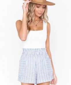 Show Me Your Mumu Disilvio Shorts ~ Nantucket Stripe Bottoms
