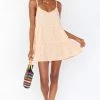 Show Me Your Mumu Caroline Mini Dress ~ Lemonade Cheetah Dresses