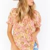Show Me Your Mumu New Mu Brunch Top ~ Pretty Poppy