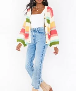 Show Me Your Mumu New Mu Good Karma Cardi ~ Sundown Ombre Knit 12 Show Me Your Mumu New Mu Good Karma Cardi ~ Sundown Ombre Knit