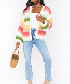 Show Me Your Mumu New Mu Good Karma Cardi ~ Sundown Ombre Knit 14 Show Me Your Mumu New Mu Good Karma Cardi ~ Sundown Ombre Knit