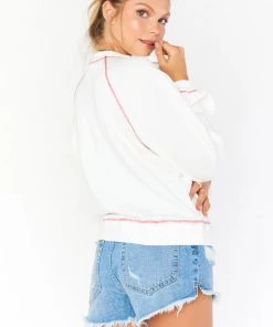 Show Me Your Mumu Swipe Left Sweatshirt ~ Loveland Graphic Tops