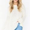 Show Me Your Mumu Anya Sweater ~ Cream Knit