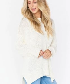 Show Me Your Mumu Anya Sweater ~ Cream Knit