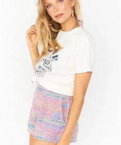 Show Me Your Mumu New Mu Huntington Shorts ~ Spacedye Knit 12 Show Me Your Mumu New Mu Huntington Shorts ~ Spacedye Knit
