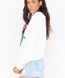 Show Me Your Mumu Simon Pullover ~ Palm Graphic