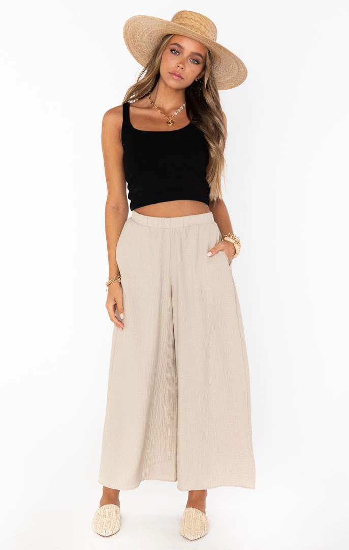 Show Me Your Mumu Kick Back Pants ~ Sand 4 Show Me Your Mumu Kick Back Pants ~ Sand