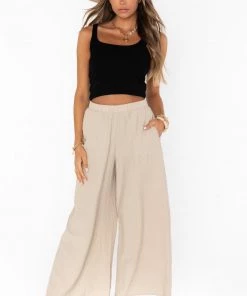 Show Me Your Mumu Kick Back Pants ~ Sand 11 Show Me Your Mumu Kick Back Pants ~ Sand