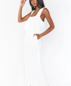 Show Me Your Mumu Tara Crop Top ~ White Linen 16 Show Me Your Mumu Tara Crop Top ~ White Linen