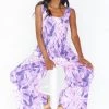 Show Me Your Mumu Maternity Summerland Jumpsuit ~ Purple Tie Dye 2 Show Me Your Mumu Maternity Summerland Jumpsuit ~ Purple Tie Dye
