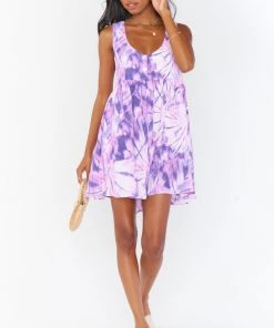 Show Me Your Mumu Weekend Mini Dress ~ Purple Tie Dye Dresses 16 Show Me Your Mumu Weekend Mini Dress ~ Purple Tie Dye Dresses