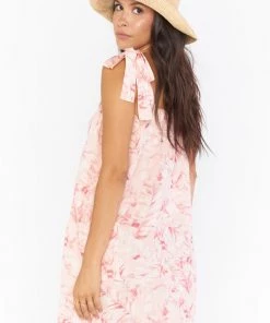 Show Me Your Mumu Dresses Sunshine Dress ~ Pink Majestic Palm