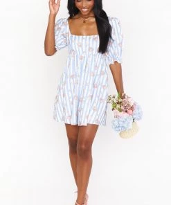 Show Me Your Mumu Dresses Addie Dress ~ Palmetto Blue