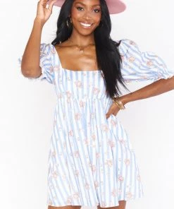 Show Me Your Mumu Dresses Addie Dress ~ Palmetto Blue