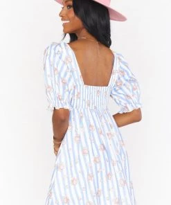 Show Me Your Mumu Dresses Addie Dress ~ Palmetto Blue