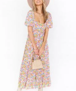 Show Me Your Mumu Linds Midi Dress ~ Rainbow Fields New Mu 9 Show Me Your Mumu Linds Midi Dress ~ Rainbow Fields New Mu