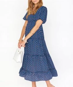 Show Me Your Mumu New Mu Linds Midi Dress ~ Red White And Mu