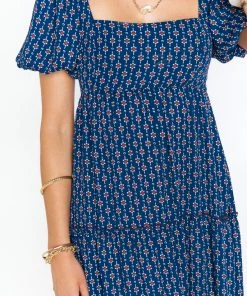 Show Me Your Mumu New Mu Linds Midi Dress ~ Red White And Mu