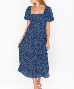 Show Me Your Mumu New Mu Linds Midi Dress ~ Red White And Mu