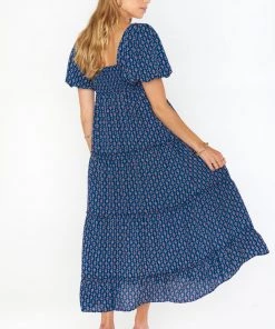 Show Me Your Mumu New Mu Linds Midi Dress ~ Red White And Mu