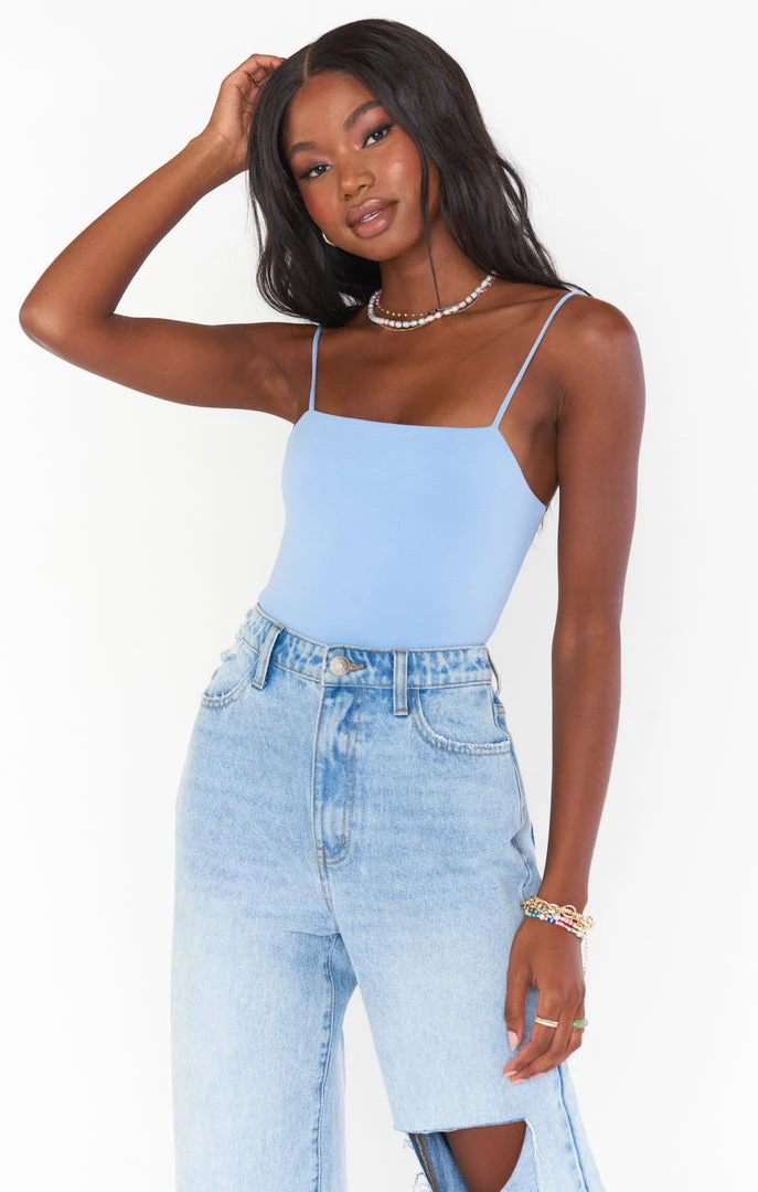 Show Me Your Mumu Amabella Bodysuit ~ Periwinkle New Mu 3 Show Me Your Mumu Amabella Bodysuit ~ Periwinkle New Mu