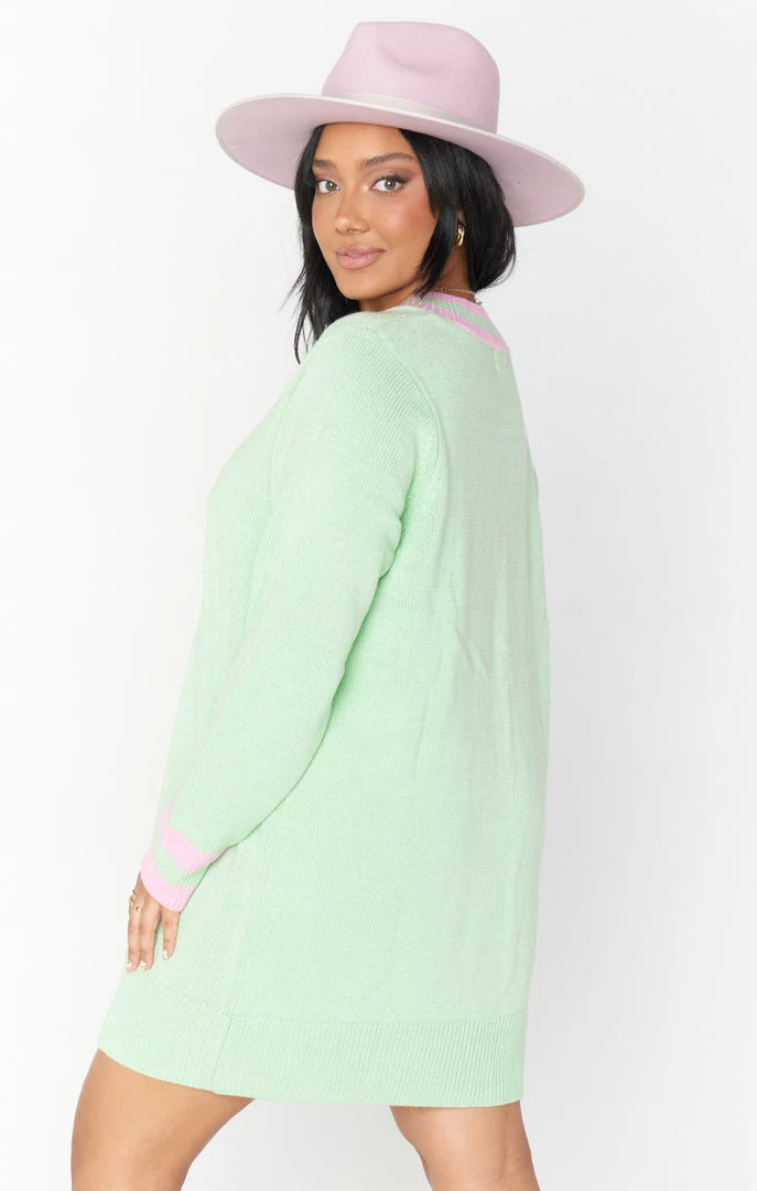 Show Me Your Mumu New Mu Hartford Sweater Dress ~ Mint Courtside Knit 7 Show Me Your Mumu New Mu Hartford Sweater Dress ~ Mint Courtside Knit