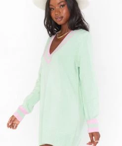 Show Me Your Mumu New Mu Hartford Sweater Dress ~ Mint Courtside Knit 11 Show Me Your Mumu New Mu Hartford Sweater Dress ~ Mint Courtside Knit