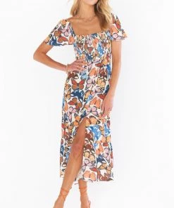 Show Me Your Mumu Brenda Midi Dress ~ Baileys Butterflies