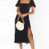 Show Me Your Mumu Brenda Midi Dress ~ Black New Mu 1 Show Me Your Mumu Brenda Midi Dress ~ Black New Mu