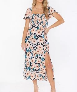 Show Me Your Mumu Brenda Midi Dress ~ Steel Magnolia New Mu
