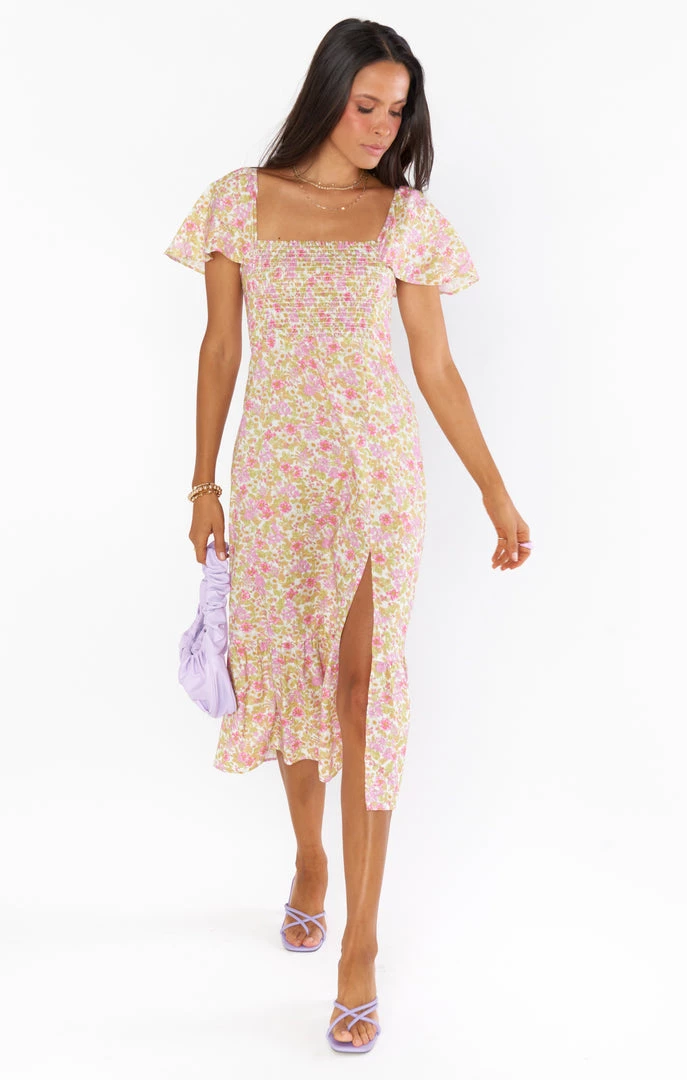Show Me Your Mumu Brenda Midi Dress ~ Lovely Flowers New Mu 3 Show Me Your Mumu Brenda Midi Dress ~ Lovely Flowers New Mu