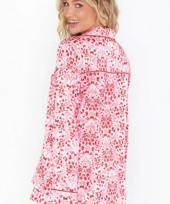 Show Me Your Mumu Favorite PJ Set ~ Lovey Dovey Satin 9 Show Me Your Mumu Favorite PJ Set ~ Lovey Dovey Satin