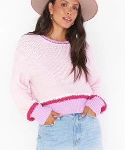 Show Me Your Mumu Only One Sweater ~ Adore Stripe Knit New Mu